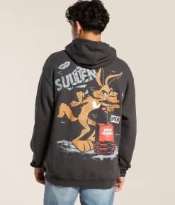 Tops | Sullen Removal Service Hooded Sweatshirt Vintage Black