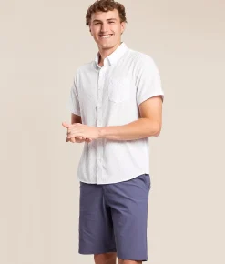 Tops | 7Diamonds Renzo Stretch Shirt White