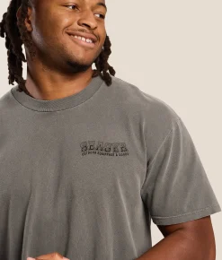 Tops|Graphic T-Shirts | Seager Reserve T-Shirt Pigment Grey