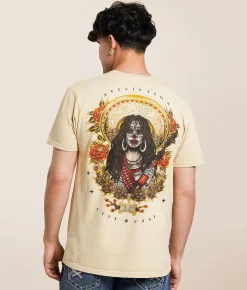 Tops|Graphic T-Shirts | Affliction Resistencia T-Shirt Peyote Pigment Due