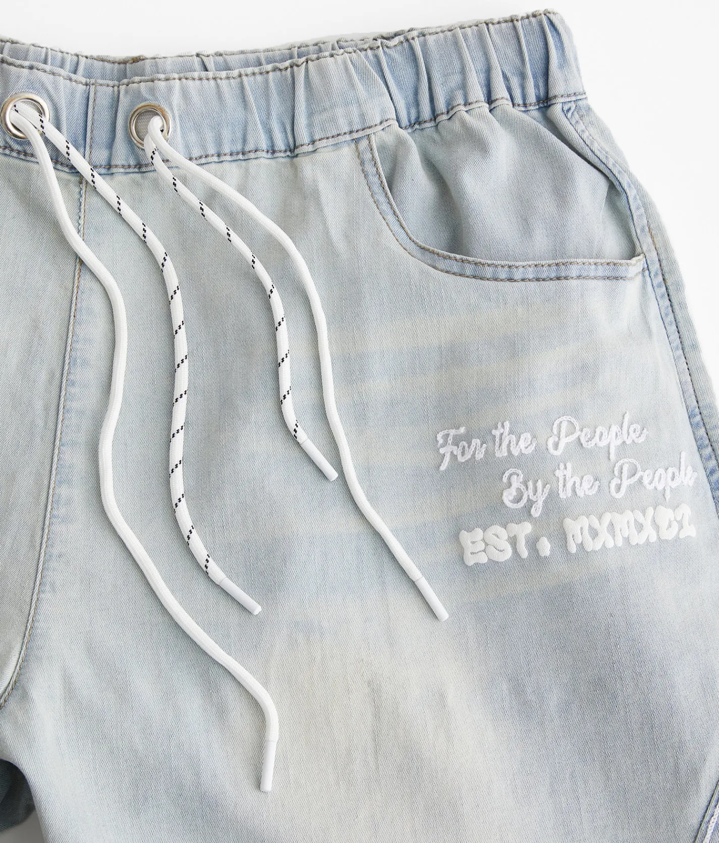 Bottoms|Shorts | Smoke Rise® Resort Denim Stretch Short Elm Blue