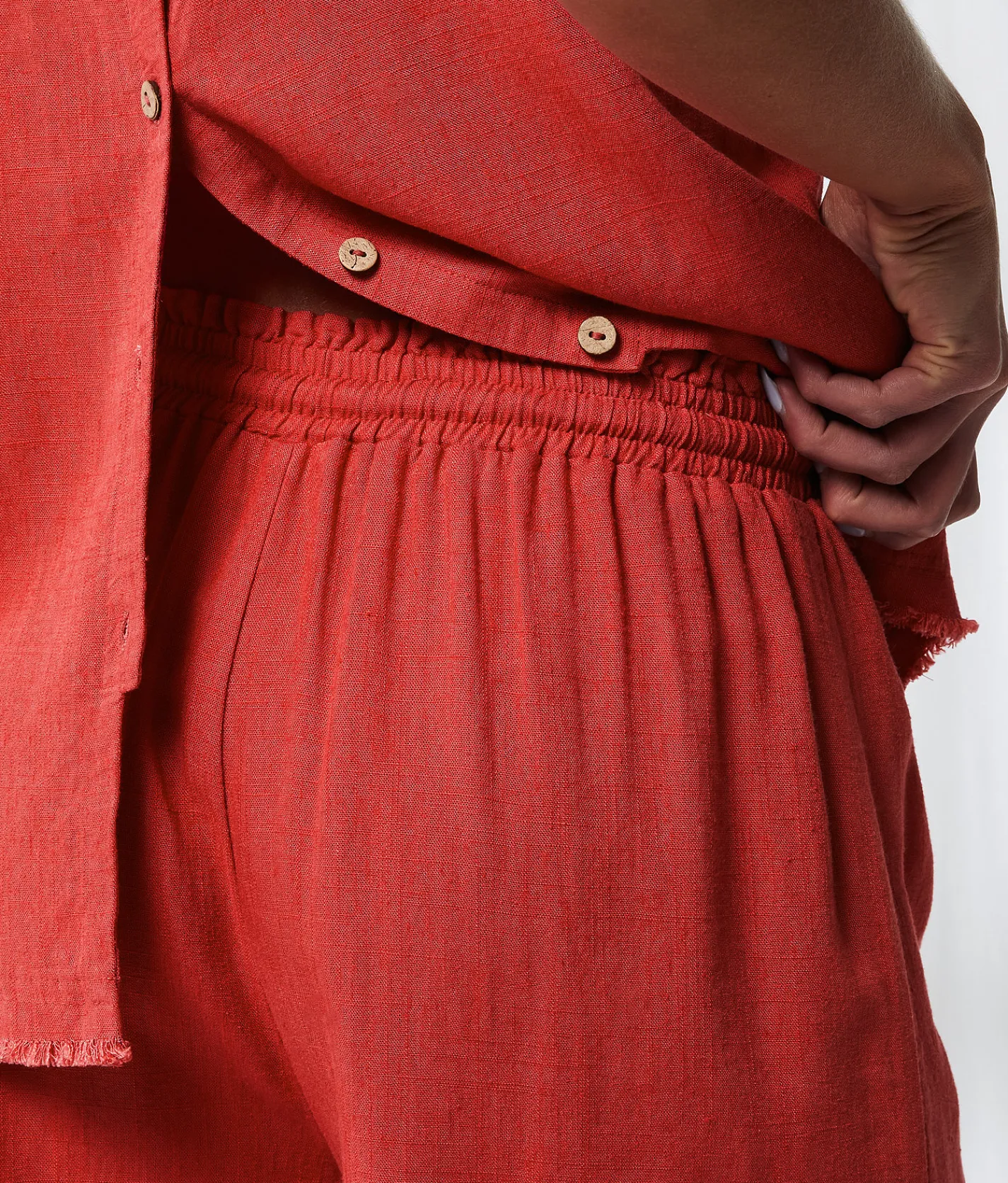 BKE Resort Edit - Frayed Short Cardinal