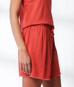 Bottoms | BKE Resort Edit - Frayed Short Cardinal