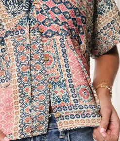 Tops | BKE Resort Edit - Mixed Print Top Multi