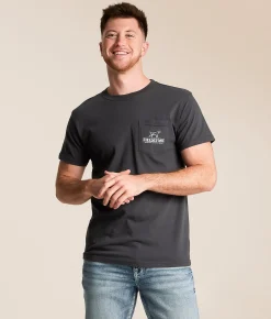 Tops|Graphic T-Shirts | Fieldstone Retriever Puppy T-Shirt Pepper