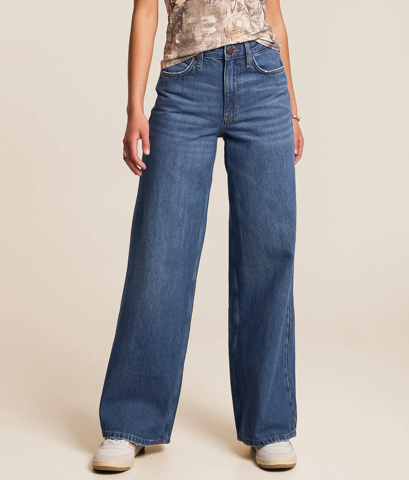 Wrangler® Retro Bailey High Rise Wide Leg Jean Yvette Discount