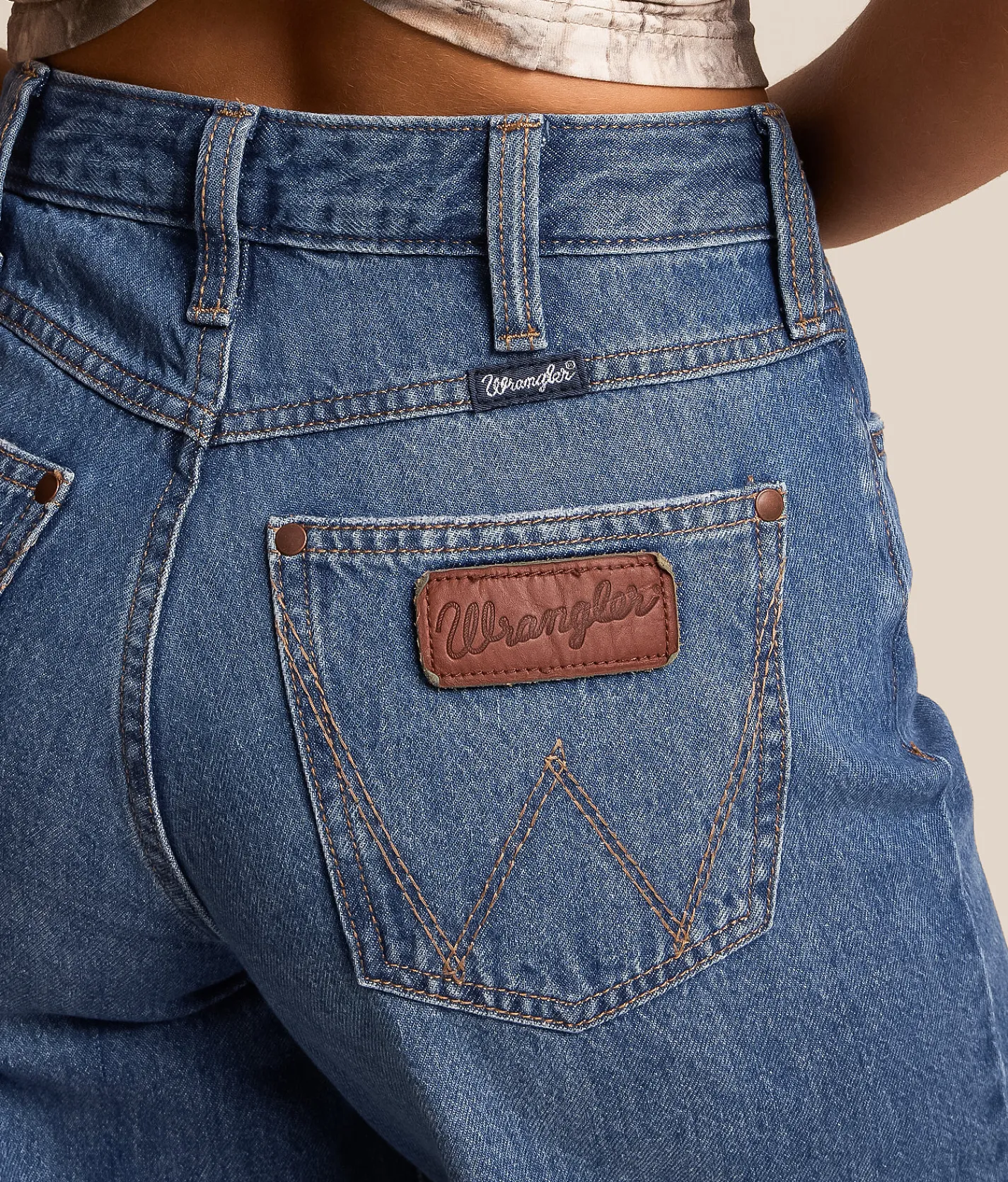 Wrangler® Retro Bailey High Rise Wide Leg Jean Yvette Discount