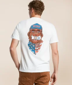 Tops|Graphic T-Shirts | Old Row Retro Can T-Shirt White