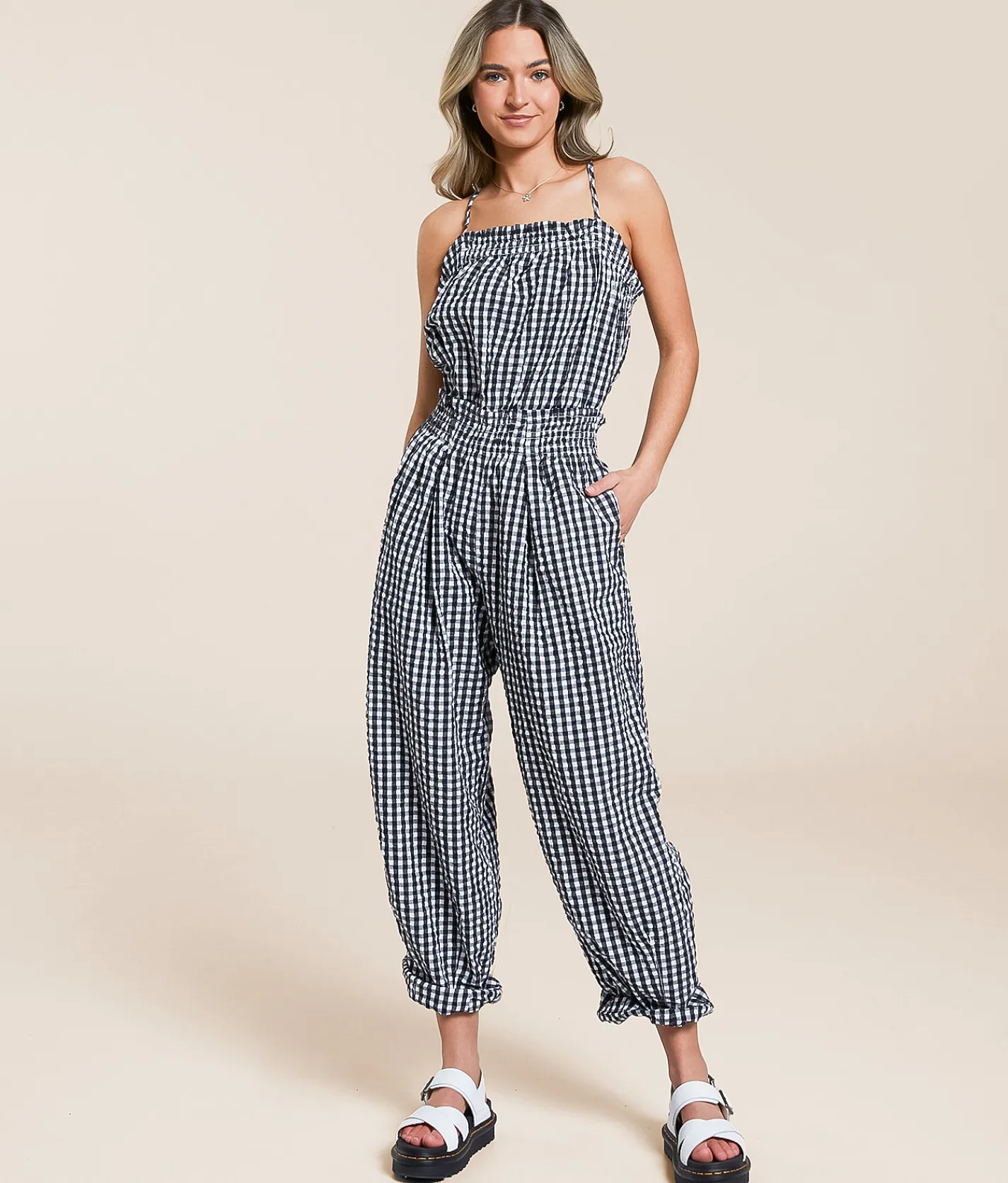 Rompers & Jumpsuits | Free People Retro Heatwave Jumpsuit Black Combo