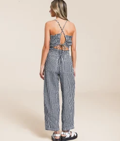 Rompers & Jumpsuits | Free People Retro Heatwave Jumpsuit Black Combo
