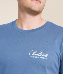 Graphic T-Shirts | Pendleton Retro Logo T-Shirt Slate