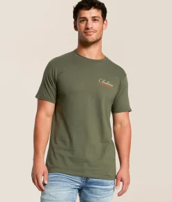 Tops|Graphic T-Shirts | Pendleton Retro Logo T-Shirt Surplus Green