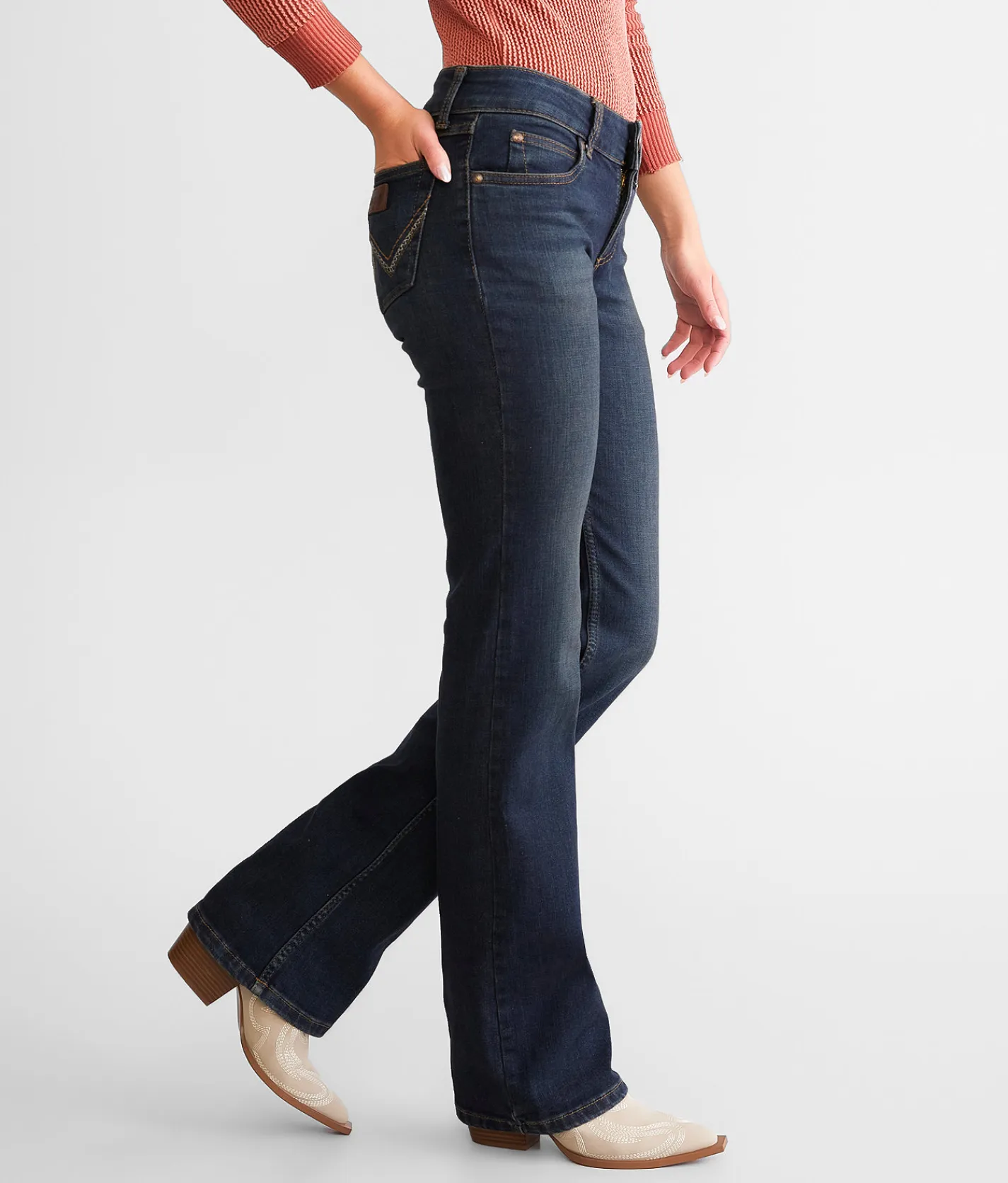 Jeans|Bottoms | Wrangler® Retro Mae Boot Stretch Jean Gayle