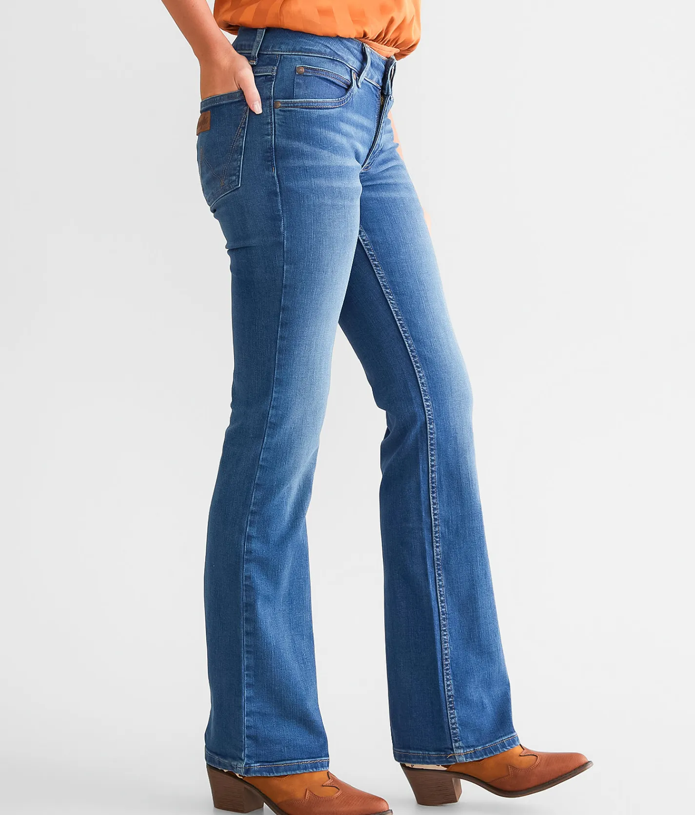 Wrangler® Retro Mae Boot Stretch Jean Nadia Sale