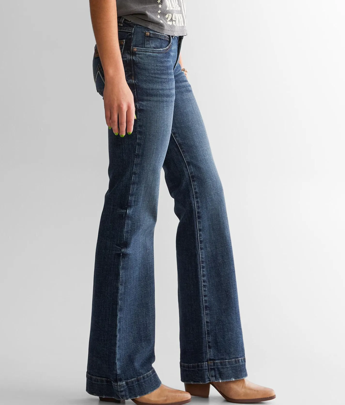 Jeans|Bottoms | Wrangler® Retro Mae Trouser Stretch Jean Shelby