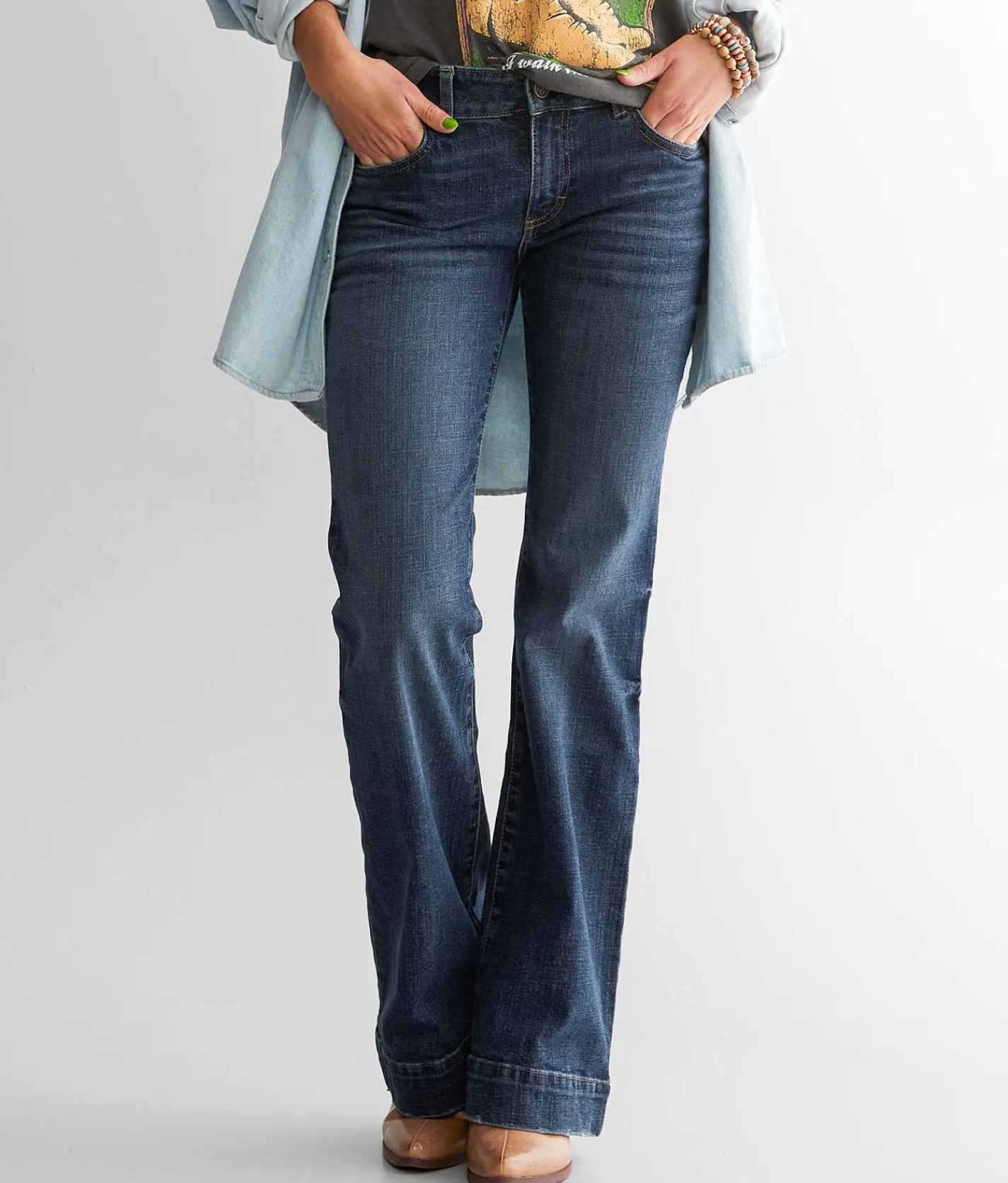 Jeans|Bottoms | Wrangler® Retro Mae Trouser Stretch Jean Shelby