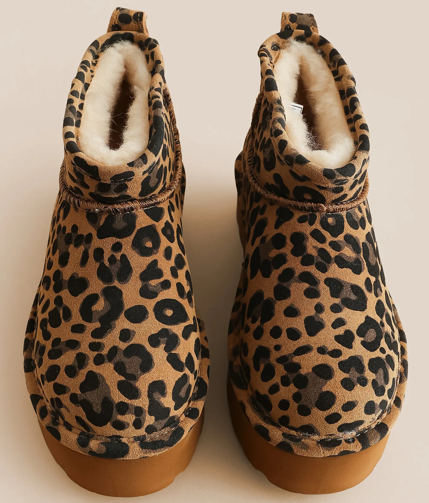 Shoes | Bearpaw Retro Shorty Exotic Leather Ankle Boot Tobacco Leopard