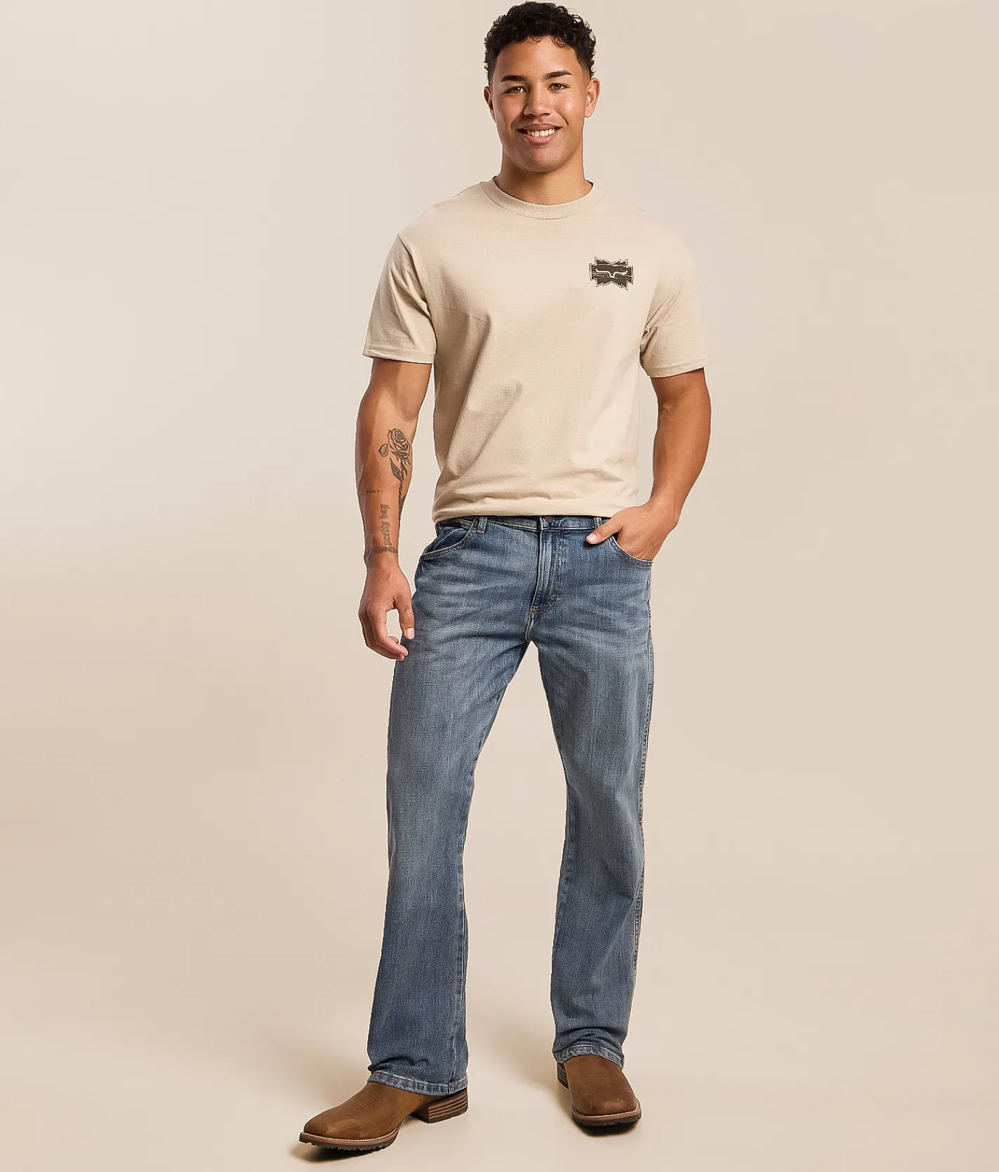 Wrangler® Retro Slim Boot Stretch Jean Greeley Online