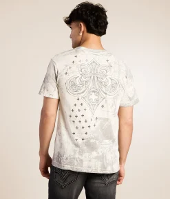Affliction Retrospect T-Shirt Vintage White Hot