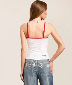 Tops | Ed Hardy Retro Tiger Tank Top White