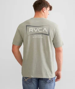RVCA Return Sport T-Shirt Olive Heather Clearance