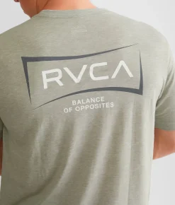 RVCA Return Sport T-Shirt Olive Heather Clearance