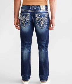 Rock Revival Jeans|Bottoms | Rock Revival Reuben Straight Stretch Jean Reuben J202