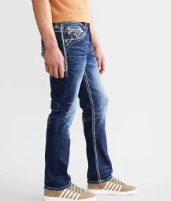 Rock Revival Jeans|Bottoms | Rock Revival Reuben Straight Stretch Jean Reuben J202
