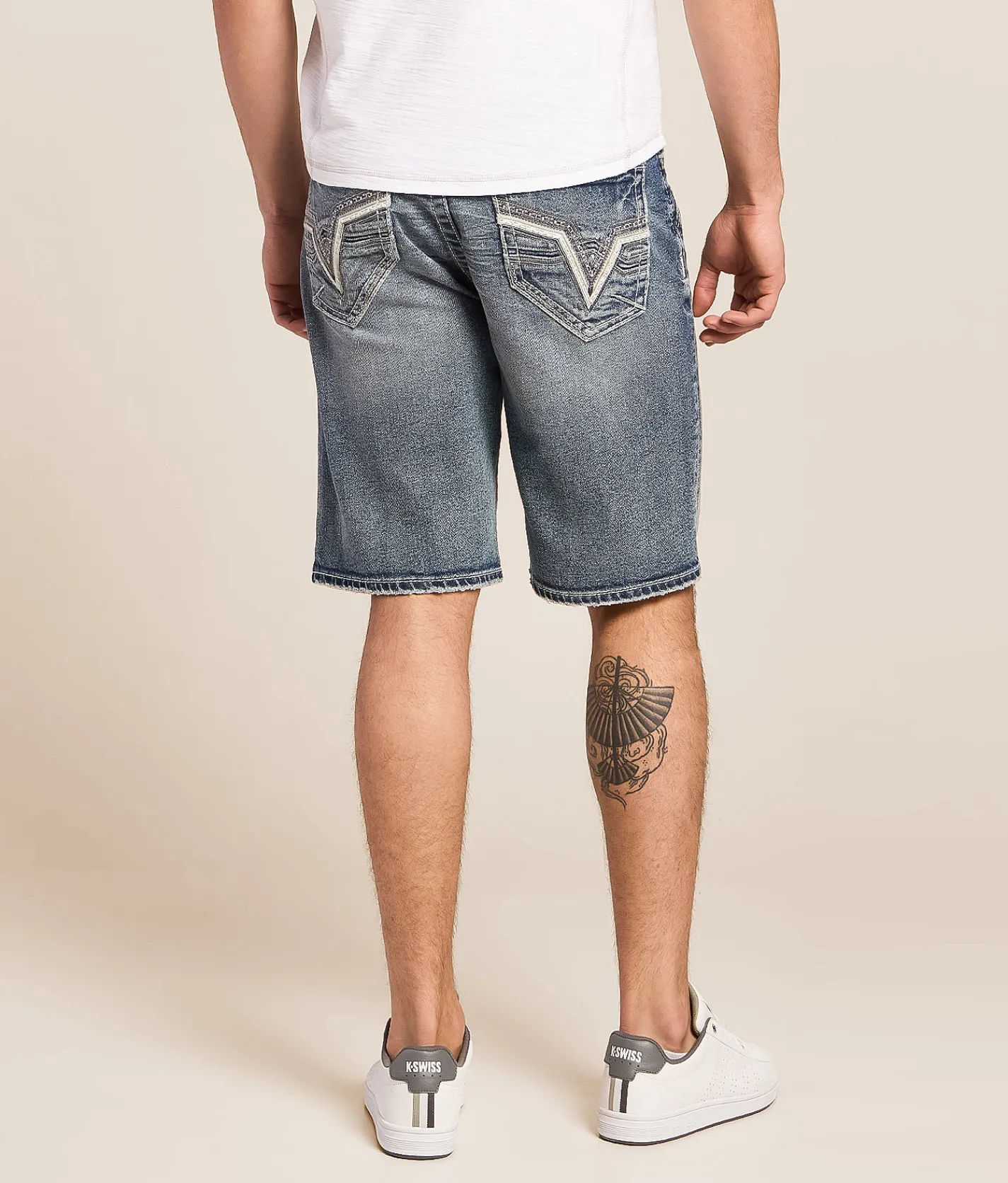 Bottoms | Salvage Revolt Stretch Short Rocky Mountains