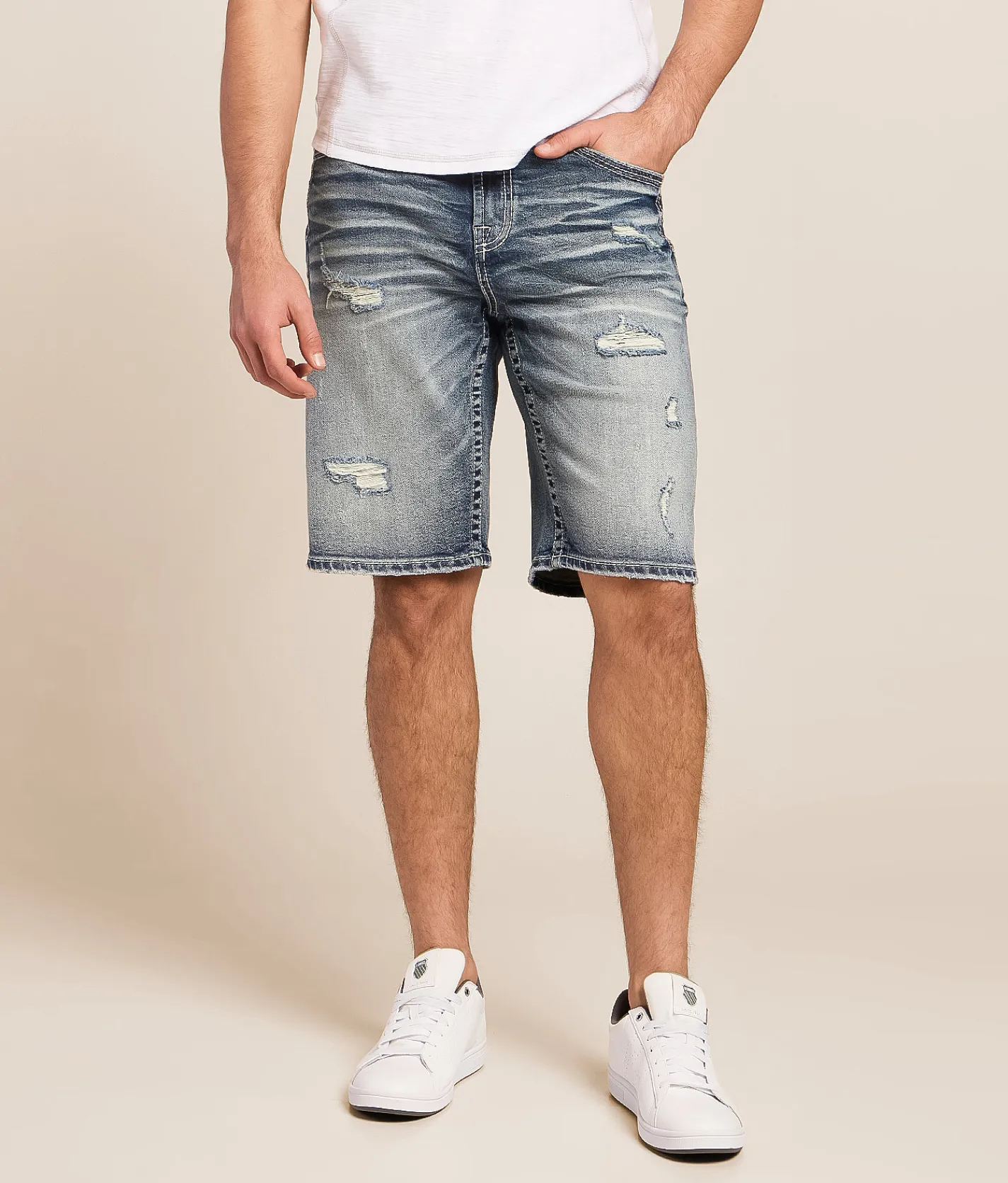 Bottoms | Salvage Revolt Stretch Short Rocky Mountains