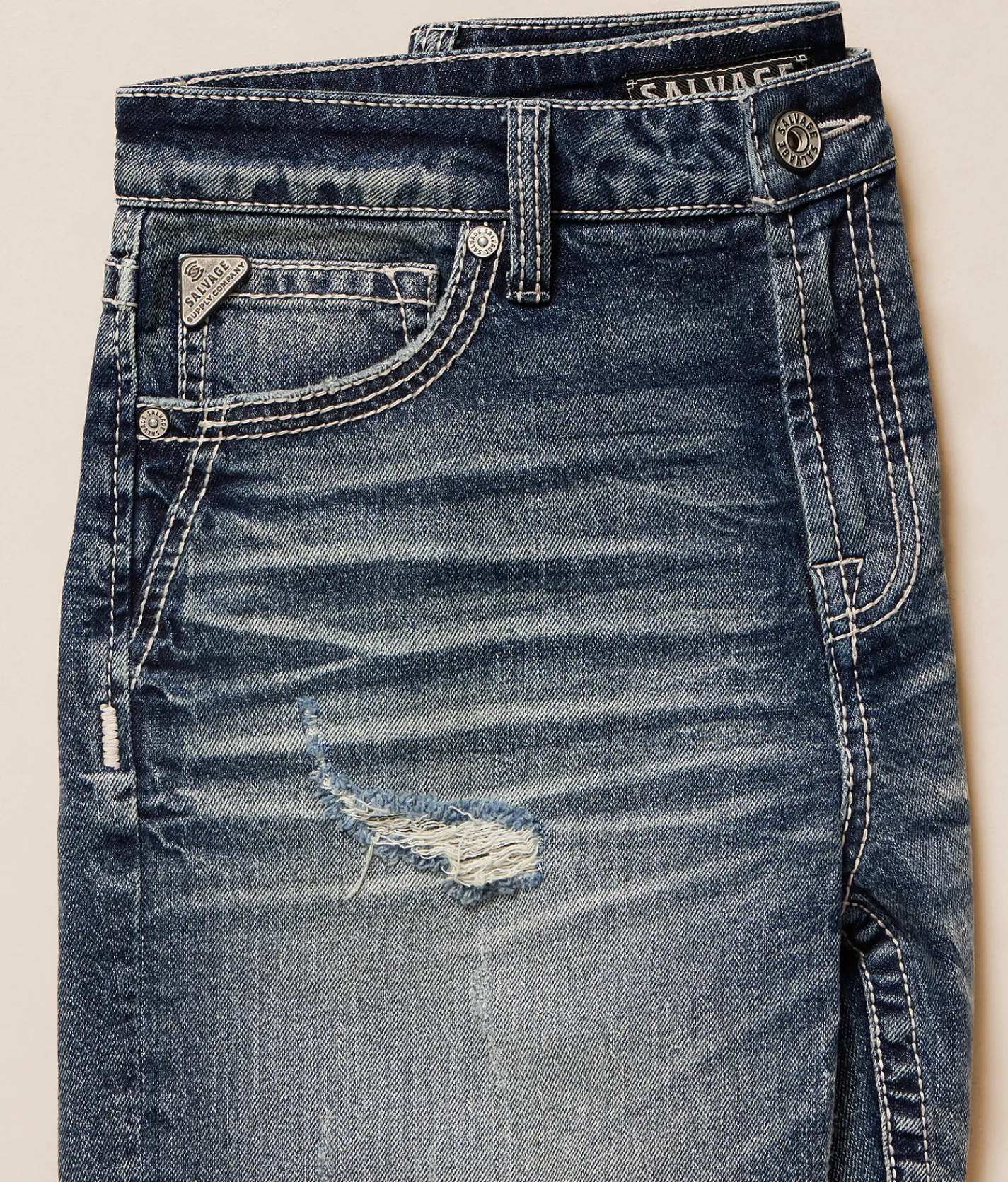 Bottoms | Salvage Revolt Stretch Short Rocky Mountains