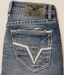 Bottoms | Salvage Revolt Stretch Short Rocky Mountains