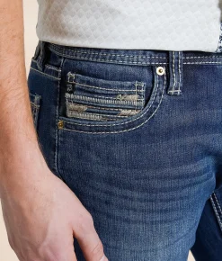 Hooey x Rock & Roll Denim Revolver Straight Jean Dark Vintage Outlet
