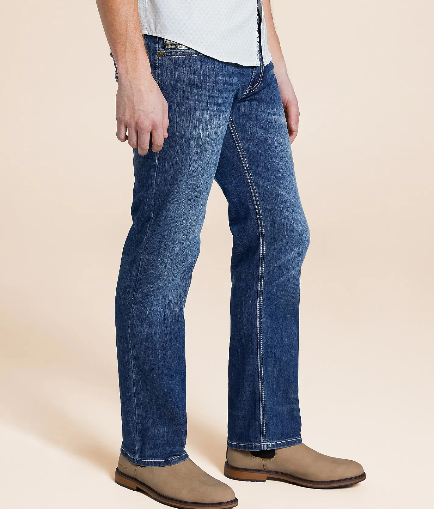 Hooey x Rock & Roll Denim Revolver Straight Jean Dark Vintage Outlet
