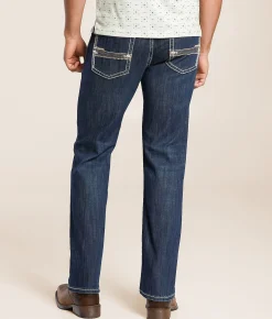 Bottoms|Jeans | Rock & Roll Denim Revolver Straight Stretch Jean Dark Vintage 201