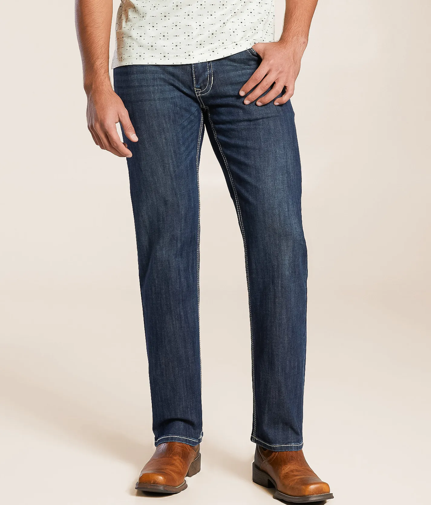 Bottoms|Jeans | Rock & Roll Denim Revolver Straight Stretch Jean Dark Vintage 201