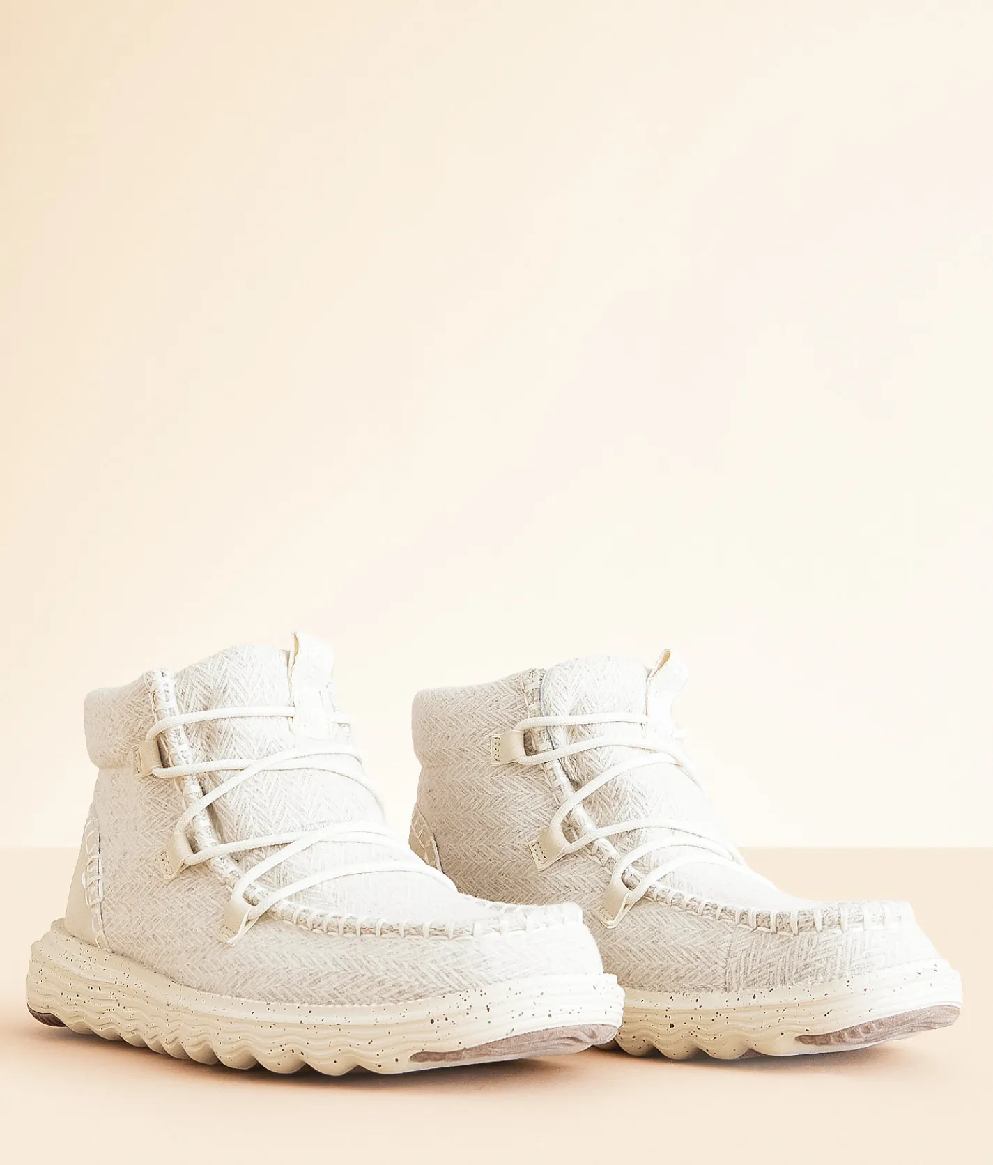 HEYDUDE™ Reyes Heathered Boot Ivory Outlet