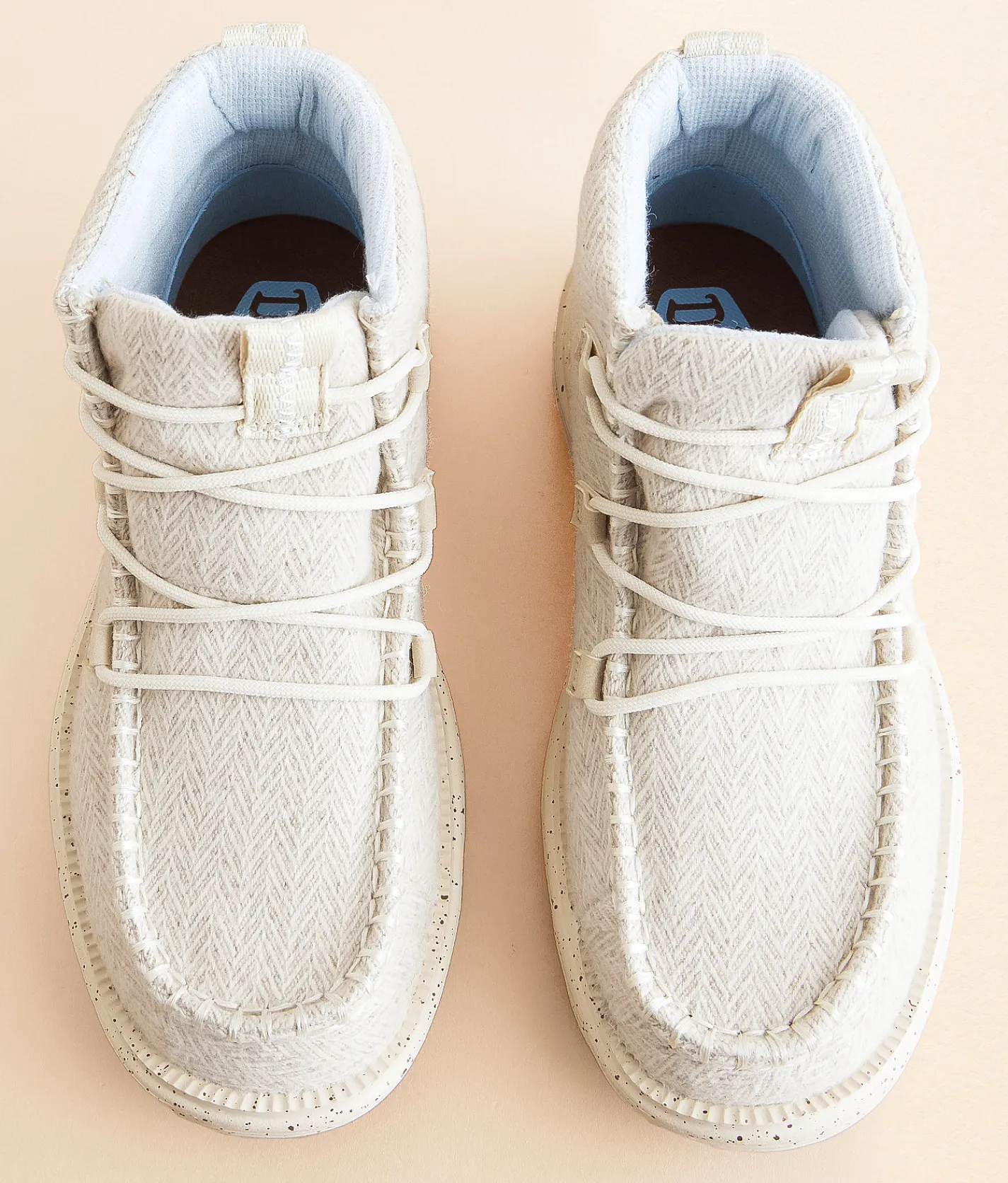 HEYDUDE™ Reyes Heathered Boot Ivory Outlet
