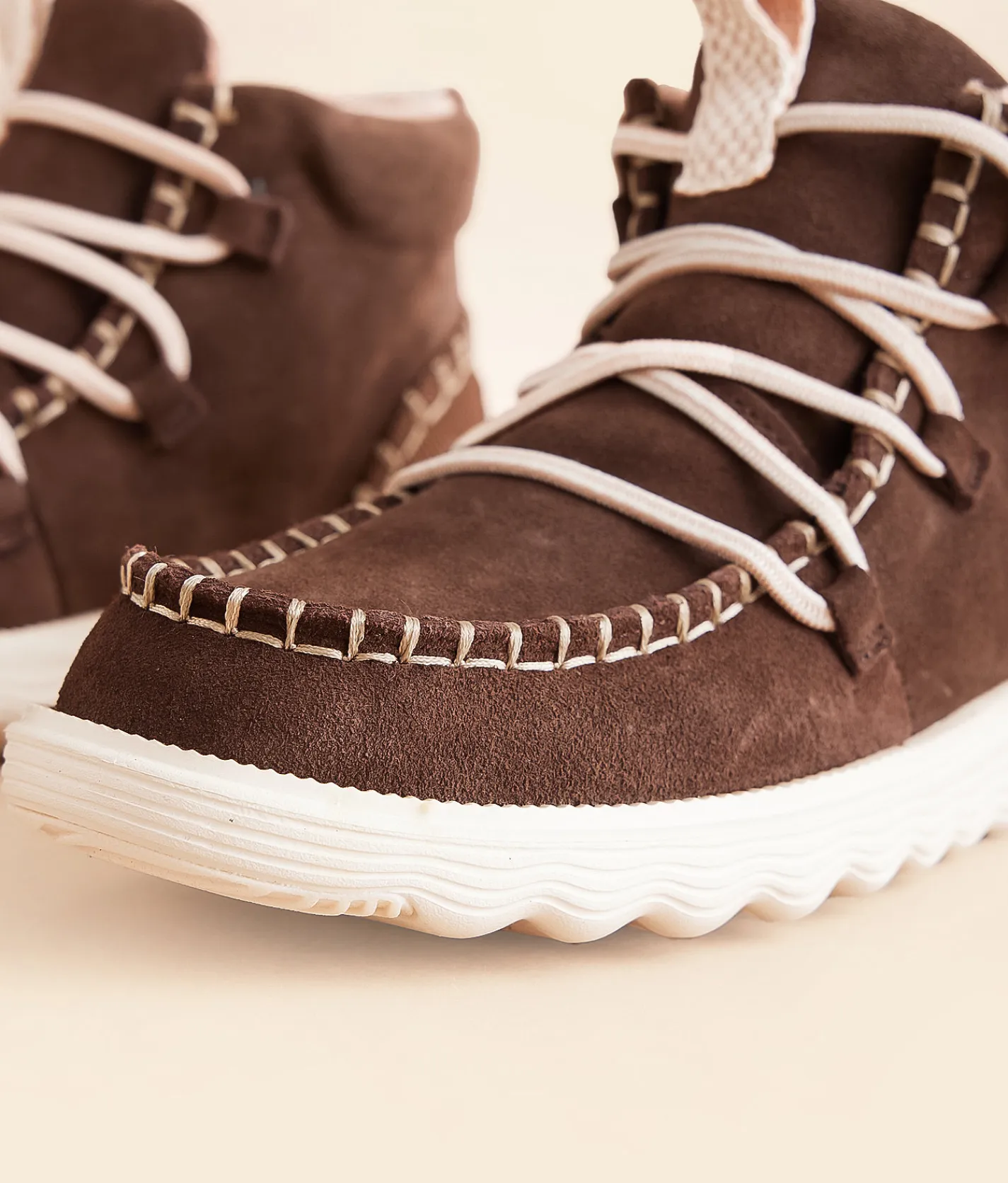 HEYDUDE™ Reyes Suede Boot Espresso Best