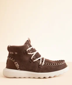HEYDUDE™ Reyes Suede Boot Espresso Best