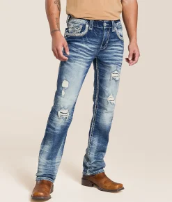 Rock Revival Jeans|Bottoms | Rock Revival Rey Straight Stretch Jean Rey J207