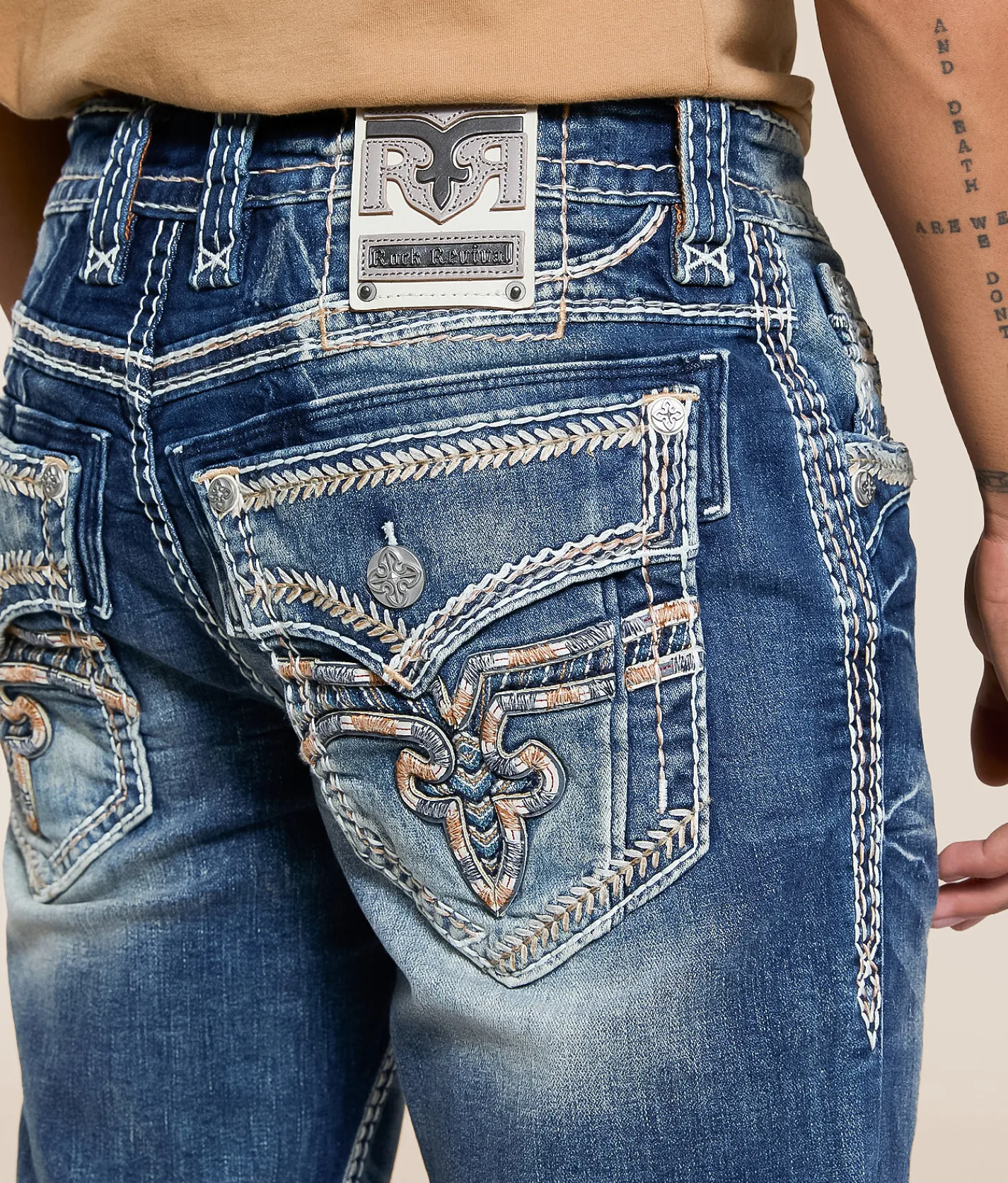 Rock Revival Jeans|Bottoms | Rock Revival Rey Straight Stretch Jean Rey J207