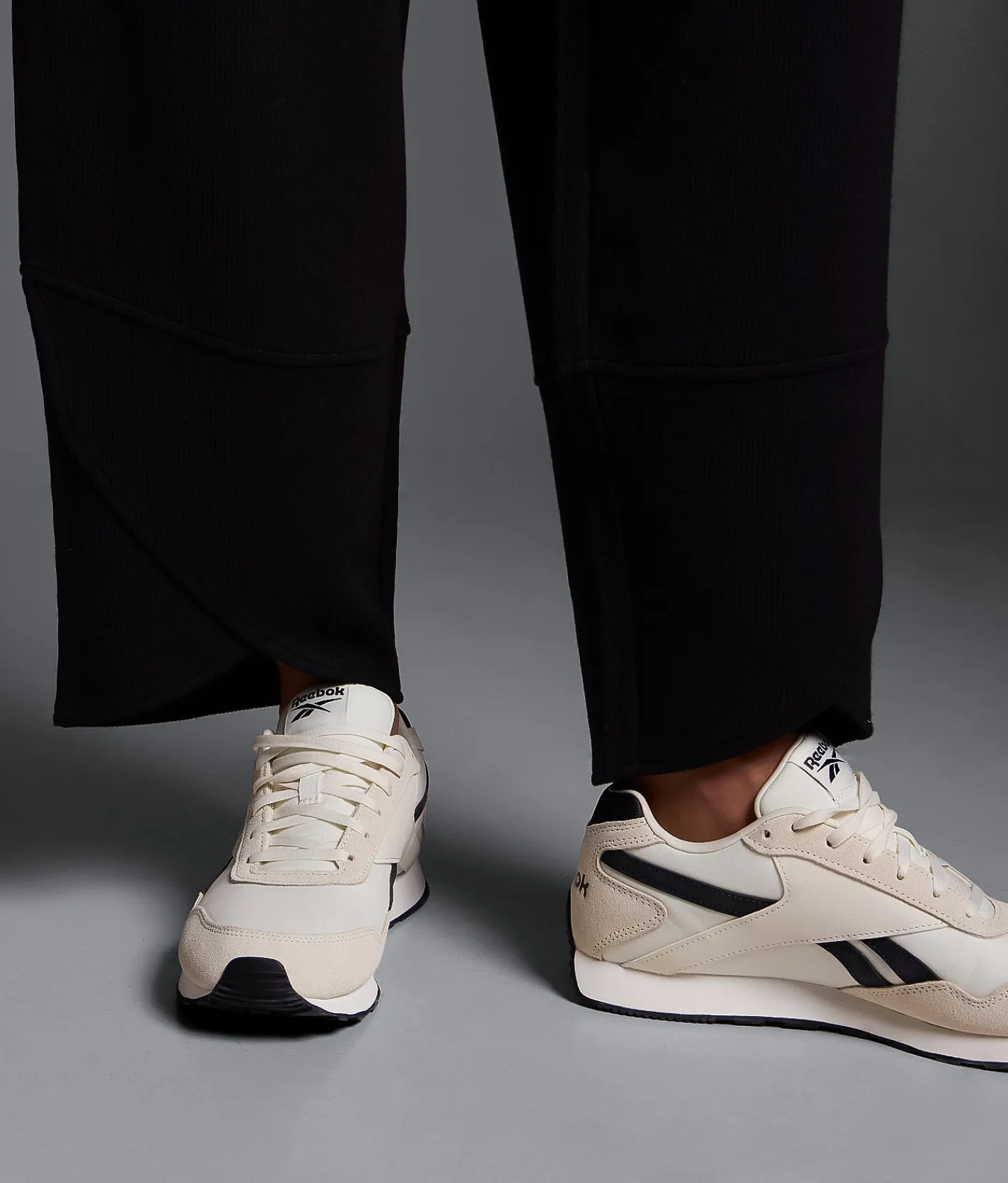 Bottoms | Buckle Black Ribbed Barrel Pant Black