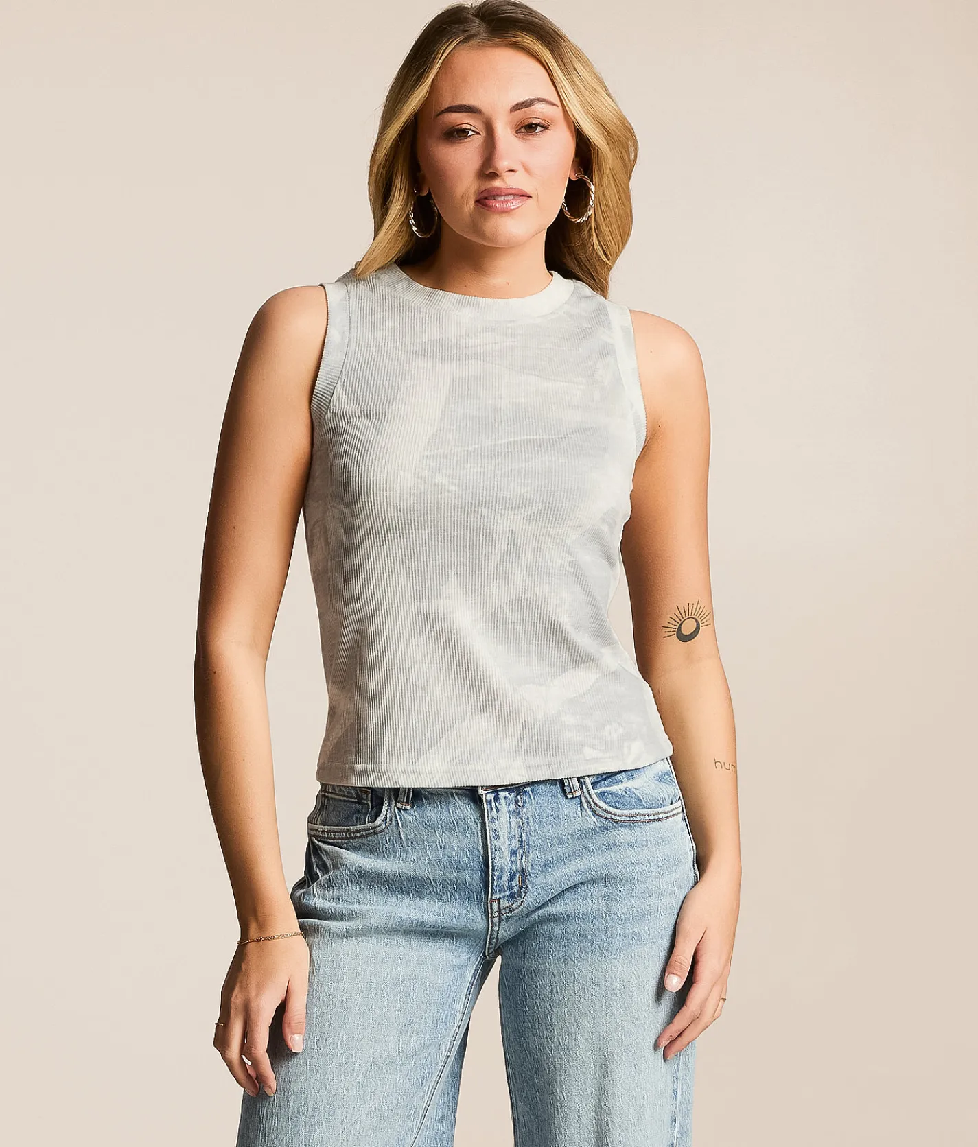 Tops | Gilded Intent Ribbed Tank Top Camo
