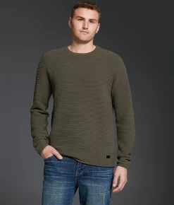 Outpost Makers Ribbed Sweater Morel New