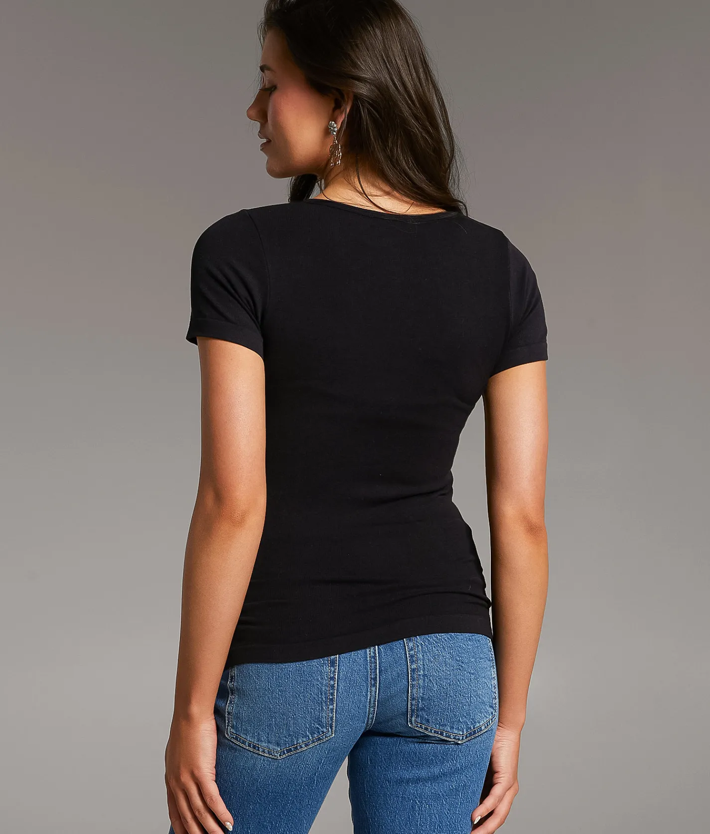 Tops | BKE core Ribbed Top Birch