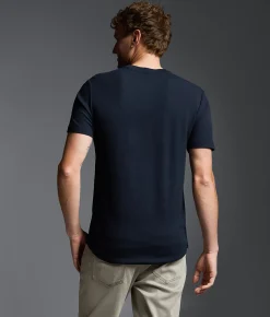 Outpost Makers Ribbed T-Shirt Navy Outlet