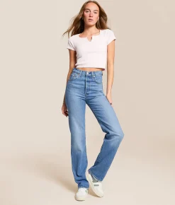 Levi's® Ribcage Straight Stretch Jean Dance Around Clearance