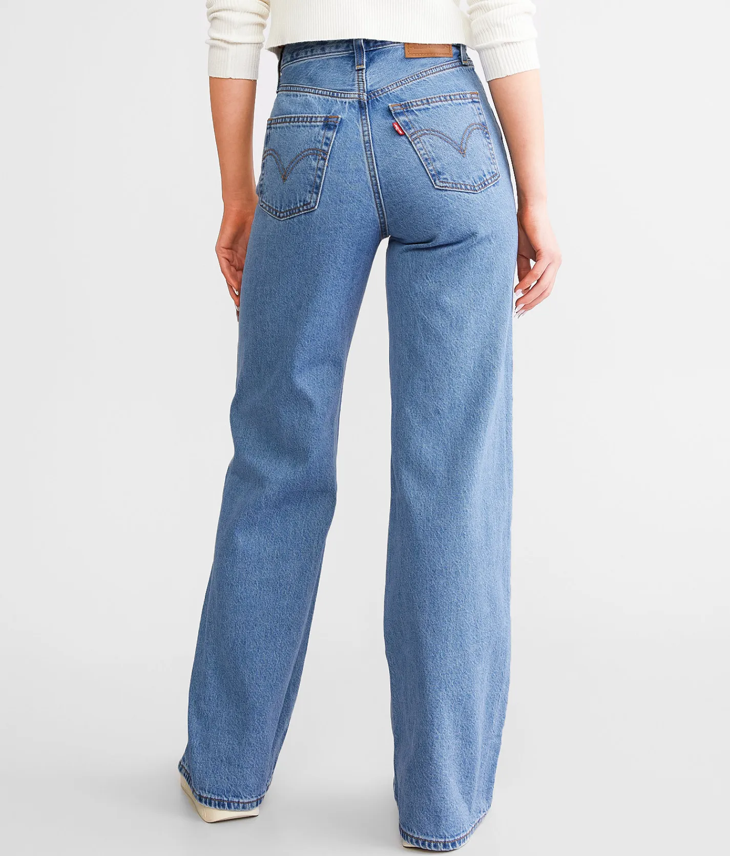Levi's® Ribcage Wide Leg Jean Splash Zone Sale