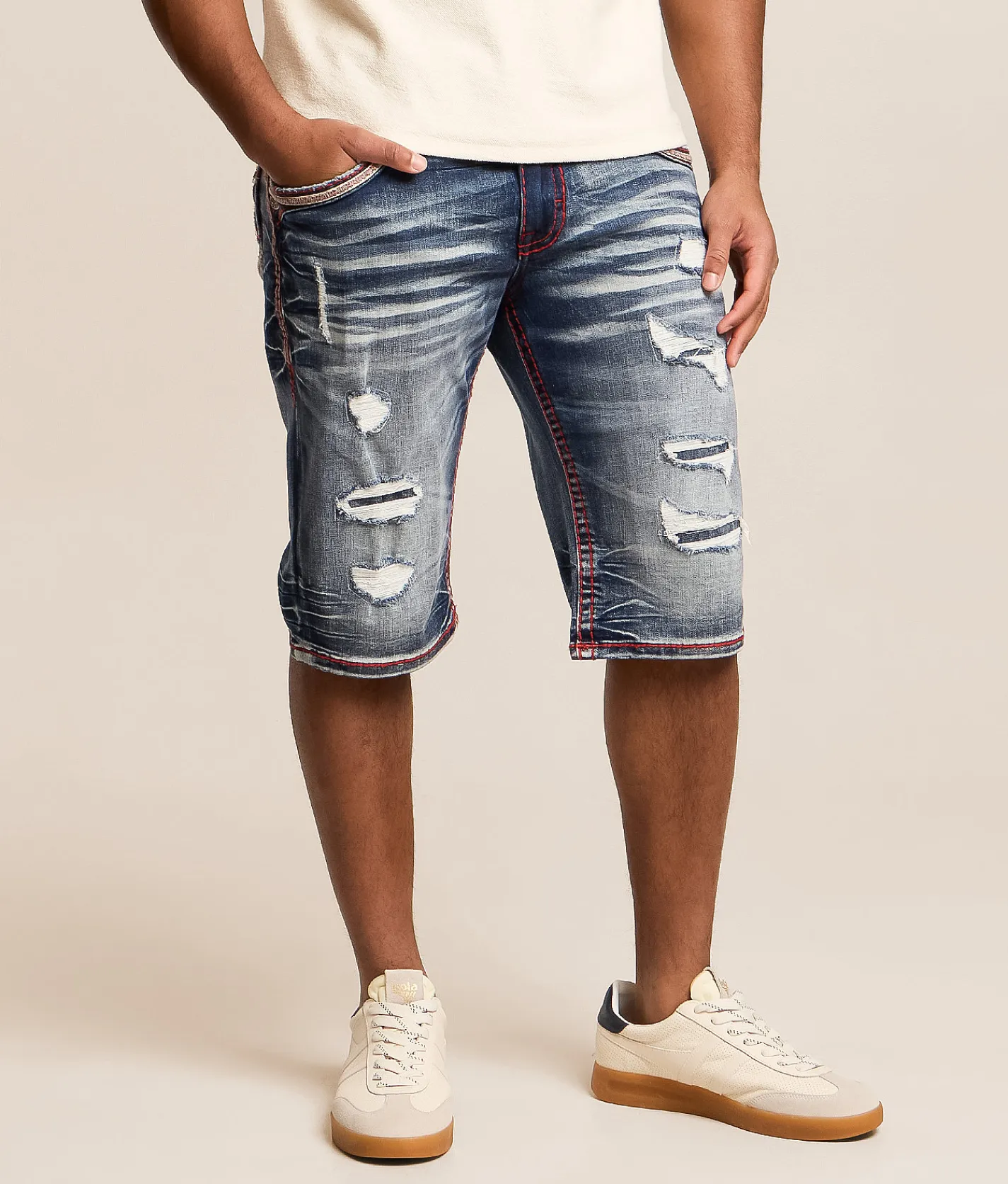 Shorts | Rock Revival Richie Stretch Short Richie H216
